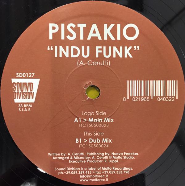 12inch Record PISTAKIO - Indu Funk SD0127 Sound Division 2005 Italy Dance & Electronica Used
12inch Record PISTAKIO - Indu Funk SD0127 Sound Division 2005 Italy Dance & Electronica Used