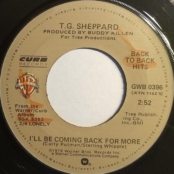 7inch Record T.G. SHEPPARD - Last Cheater s Waltz / I ll Be Comi GWB0396 Warner Bros. Re US Folk Used
7inch Record T.G. SHEPPARD - Last Cheater s Waltz / I ll Be Comi GWB0396 Warner Bros. Re US Folk Used