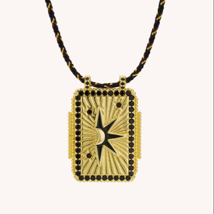 Literary And Retro Style Tarot Brand Dafang Brand Necklace
Literary And Retro Style Tarot Brand Dafang Brand Necklace