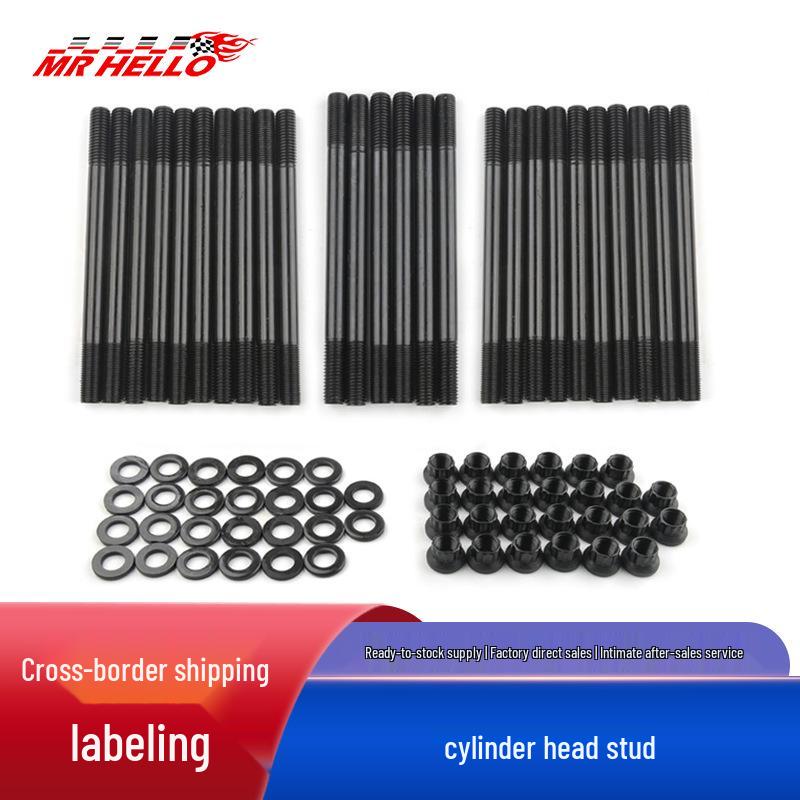 Шпильки головки блока цилиндров для дизельных двигателей Dodge Cummins 5.9L и 6.7L 1998-2018 годов выпуска Mrhello
Шпильки головки блока цилиндров для дизельных двигателей Dodge Cummins 5.9L и 6.7L 1998-2018 годов выпуска Mrhello