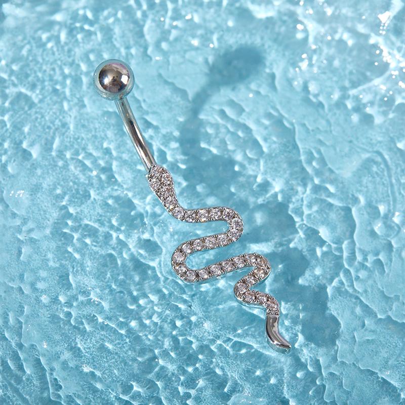 ‘Zircon Belly Button Rings Perforation Snake Shaped Navel Ring Sexy Body Jewelry Crystal Piercing For Women Fashion Accessories Navel & Bell Button Rings&Surface and Dermal
‘Zircon Belly Button Rings Perforation Snake Shaped Navel Ring Sexy Body Jewelry Crystal Piercing For Women Fashion Accessories Navel & Bell Button Rings&Surface and Dermal