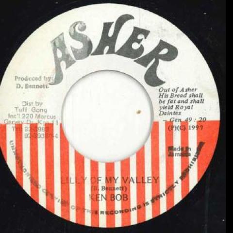 7inch Record KEN BOB - Lilly Of My Valley / Version none Asher 1997 Jamaica Reggae, Ska & Dub
7inch Record KEN BOB - Lilly Of My Valley / Version none Asher 1997 Jamaica Reggae, Ska & Dub