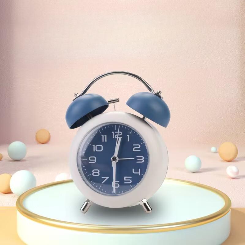 Student Mute Alarm Clock Night Light Metal Bell Creative Children s Home Desktop Bedroom Bedside Clock Desk Clock
Student Mute Alarm Clock Night Light Metal Bell Creative Children s Home Desktop Bedroom Bedside Clock Desk Clock