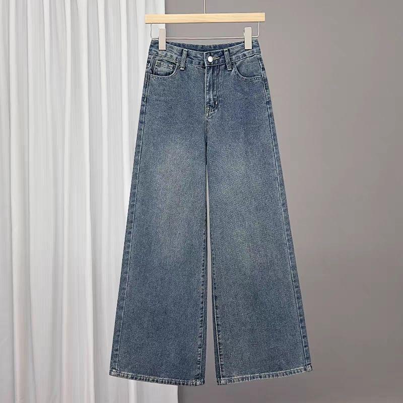 Petite Women s Retro High-Waisted Wide-Leg Velvet Jeans - Spring/Autumn/Winter - Enhances Height - Loose Fit with Slim Straight Legs XS Recommended 75-85 kg
Petite Women s Retro High-Waisted Wide-Leg Velvet Jeans - Spring/Autumn/Winter - Enhances Height - Loose Fit with Slim Straight Legs XS Recommended 75-85 kg