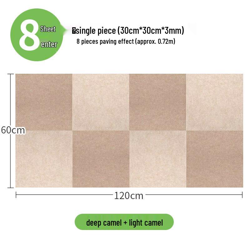 Japanese Splicing Floor Mat - Non-slip Bathroom, Kitchen, or Pet Use 30cm x 30cm x 3mm
Japanese Splicing Floor Mat - Non-slip Bathroom, Kitchen, or Pet Use 30cm x 30cm x 3mm