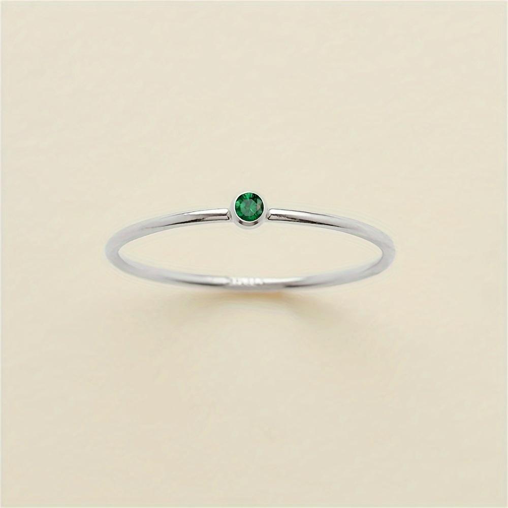 Креативное кольцо из нержавеющей стали для женщин Простое и уникальное украшение для руки из циркония Подарок на день рождения зелёный
Креативное кольцо из нержавеющей стали для женщин Простое и уникальное украшение для руки из циркония Подарок на день рождения зелёный