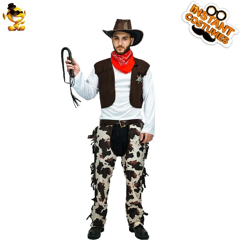 Halloween Costume Party Role Costume Game Dress Up Adult Male Western Cowboy Costume One size fits all
Halloween Costume Party Role Costume Game Dress Up Adult Male Western Cowboy Costume One size fits all