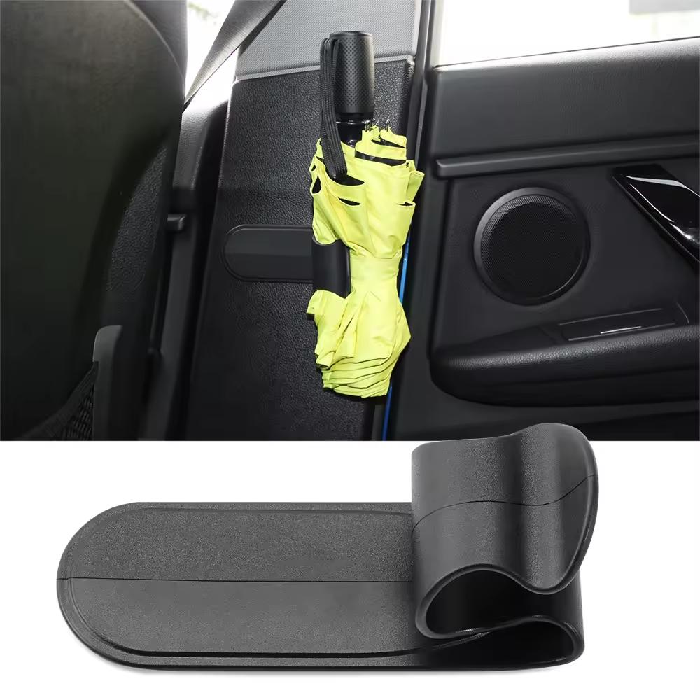 Car Interior Umbrella Holder - Sticky Hook Hanger for Dashboard & Door Pocket - Multi-Function Car Organizer
Car Interior Umbrella Holder - Sticky Hook Hanger for Dashboard & Door Pocket - Multi-Function Car Organizer