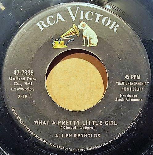 7inch Record ALLEN REYNOLDS What A Pretty Little Girl Through 477885 RCA Victor 1961 US Pop Used
7inch Record ALLEN REYNOLDS What A Pretty Little Girl Through 477885 RCA Victor 1961 US Pop Used