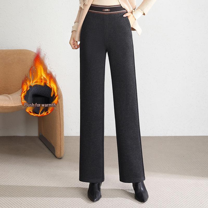 Women s Slim High-Waist Wool Flannel Pants - Autumn/Winter 2025 - Soft Velvet Cigarette Style 2XL (100-115 jin) темно-сірий
Women s Slim High-Waist Wool Flannel Pants - Autumn/Winter 2025 - Soft Velvet Cigarette Style 2XL (100-115 jin) темно-сірий