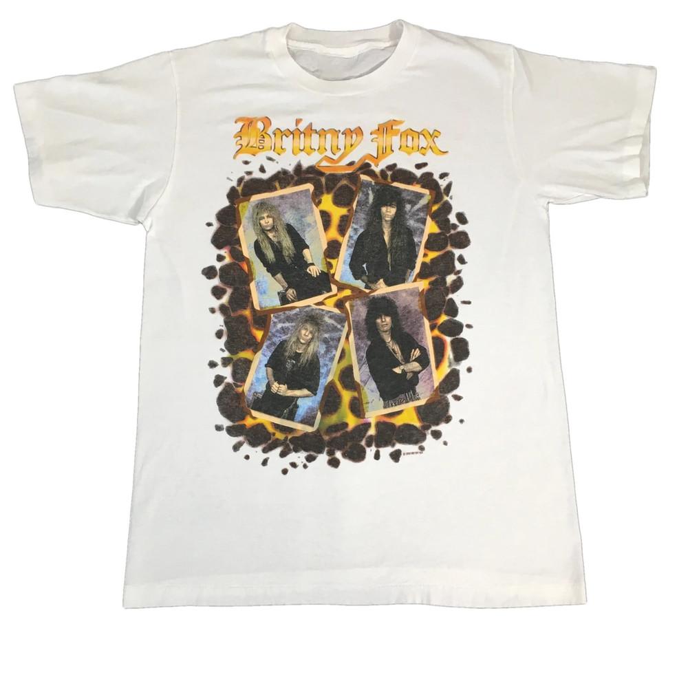Vintage Britny Fox Band Boys In Heat Shirt Classic White Unisex S-5XL ND753 Unisex T-Shirt L
Vintage Britny Fox Band Boys In Heat Shirt Classic White Unisex S-5XL ND753 Unisex T-Shirt L
