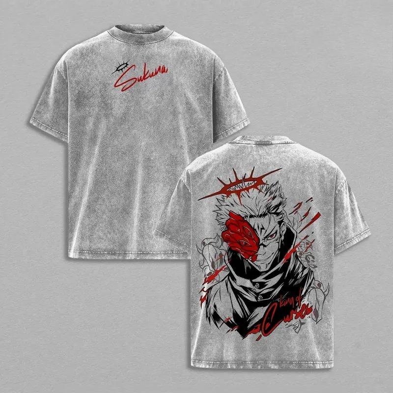 Anime Jujutsu Kaisen Ryomen Sukuna Printed Tee Men Washed Cotton T-shirts Short Sleeve Vintage T Shirt Harajuku Oversized Tshirt XXL сірий колір
Anime Jujutsu Kaisen Ryomen Sukuna Printed Tee Men Washed Cotton T-shirts Short Sleeve Vintage T Shirt Harajuku Oversized Tshirt XXL сірий колір