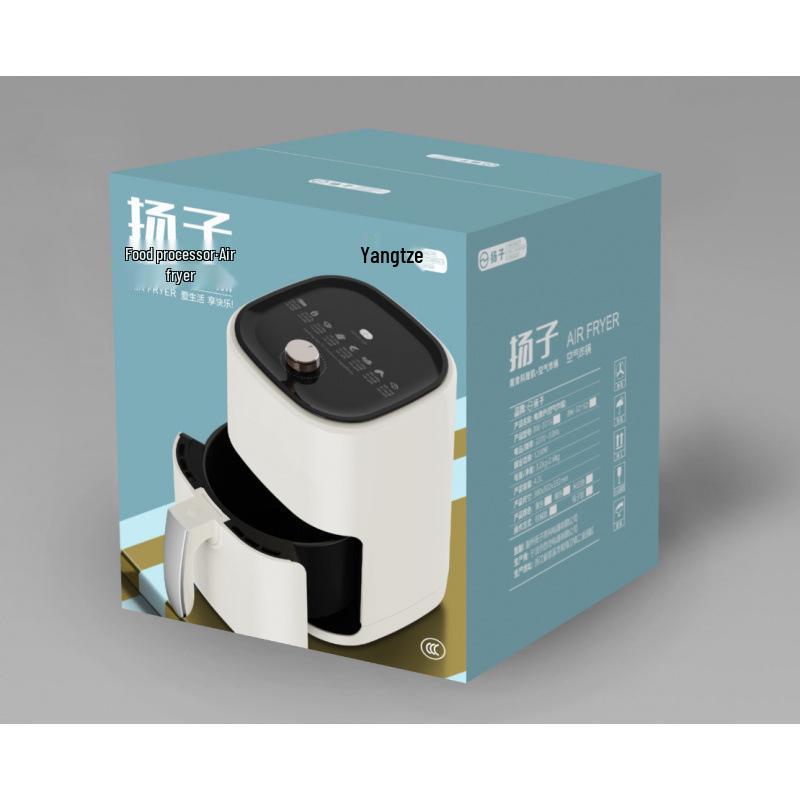 Home Air Fryer with Large Capacity, No Flip Design, Single Knob Control, Timer, and Fully Automatic Temperature Control
Home Air Fryer with Large Capacity, No Flip Design, Single Knob Control, Timer, and Fully Automatic Temperature Control