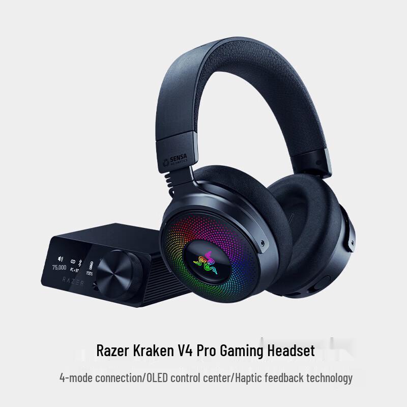 Razer Kraken V4 Pro Wireless Gaming Headset
Razer Kraken V4 Pro Wireless Gaming Headset