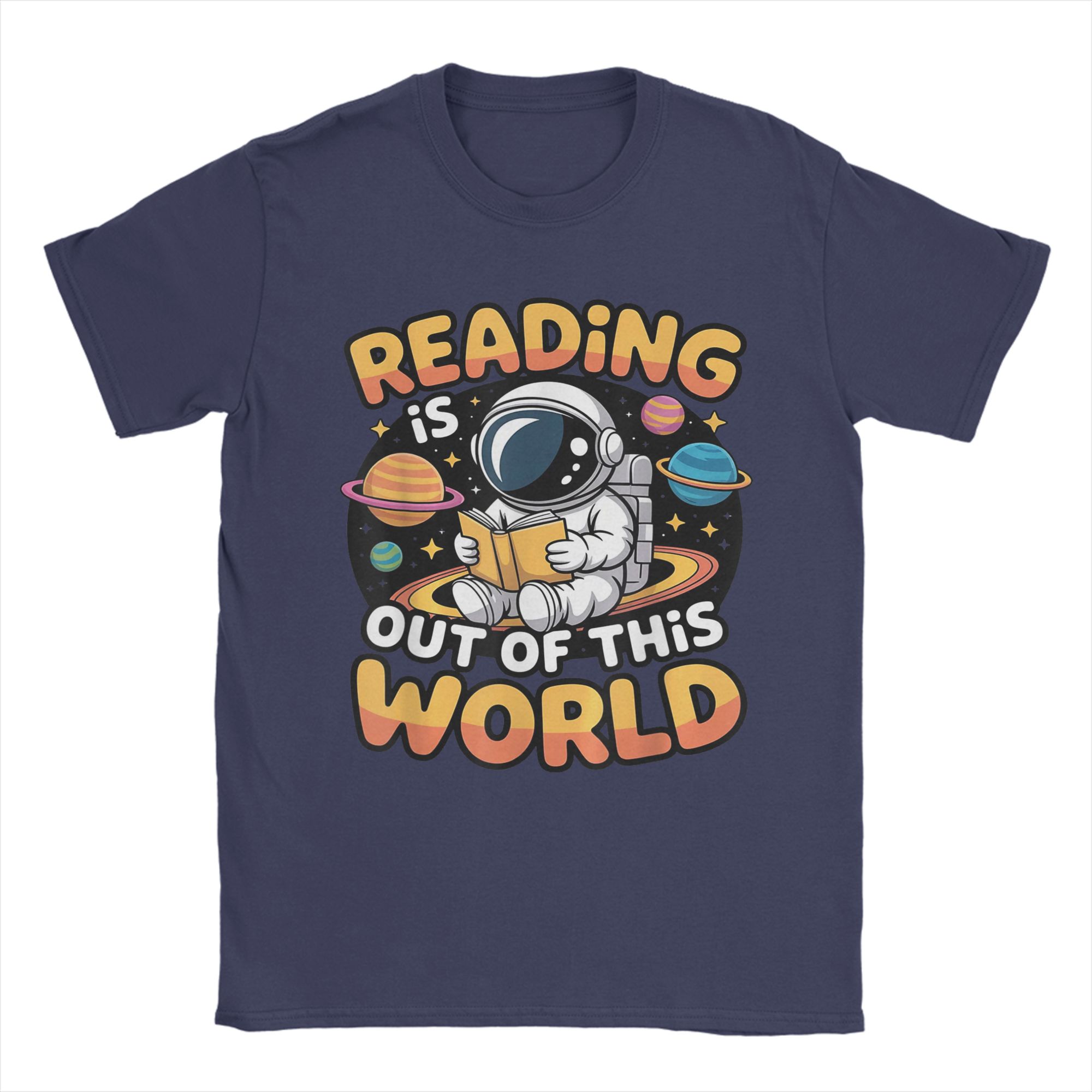 Reading is Out of This World Space Funny Books Lover TShirts Unisex Tees Crew Neck Short Sleeve T Shirt Plus Size Clothing 4XL
Reading is Out of This World Space Funny Books Lover TShirts Unisex Tees Crew Neck Short Sleeve T Shirt Plus Size Clothing 4XL