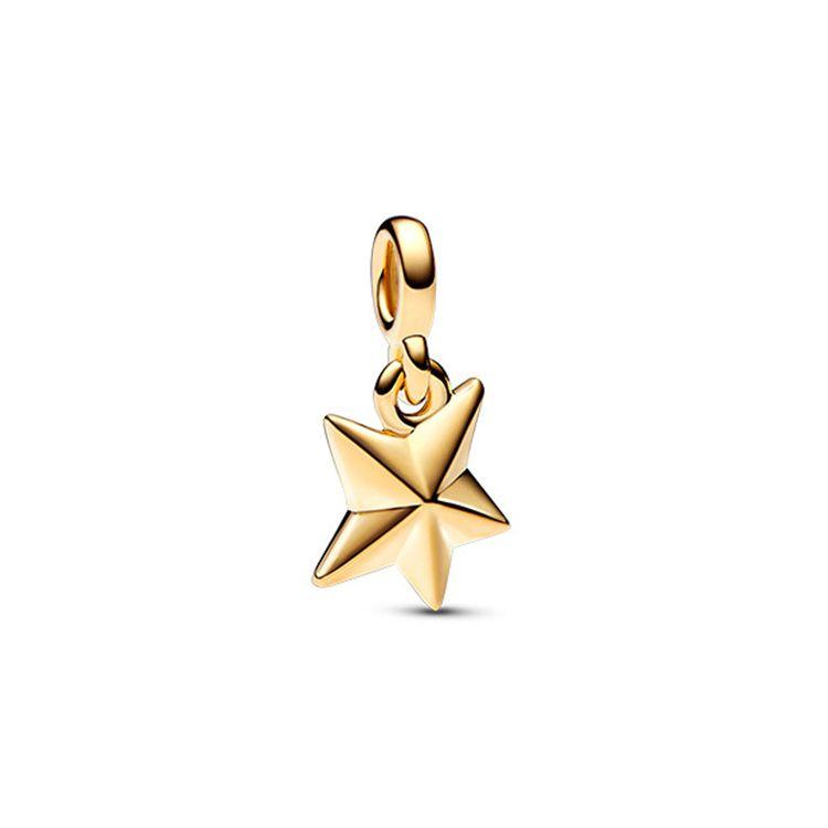 Pandora Me Series Faceted Star Mini 3D Personality Jewelry Accessories Unisex Jewelry Accessories Gold 762299C01 Gold,F
Pandora Me Series Faceted Star Mini 3D Personality Jewelry Accessories Unisex Jewelry Accessories Gold 762299C01 Gold,F