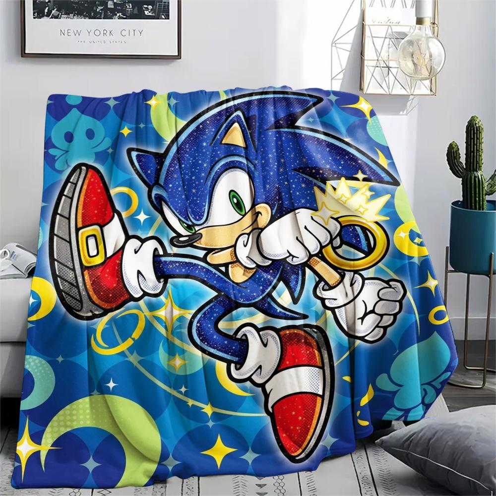 Hedgehog Sonic Print Flannel Blanket, Ultra Soft High Quality All Seasons Warm Throw, Home Decor Cozy Blanket, Perfect Christmas Gift 80cm x 120cm
Hedgehog Sonic Print Flannel Blanket, Ultra Soft High Quality All Seasons Warm Throw, Home Decor Cozy Blanket, Perfect Christmas Gift 80cm x 120cm