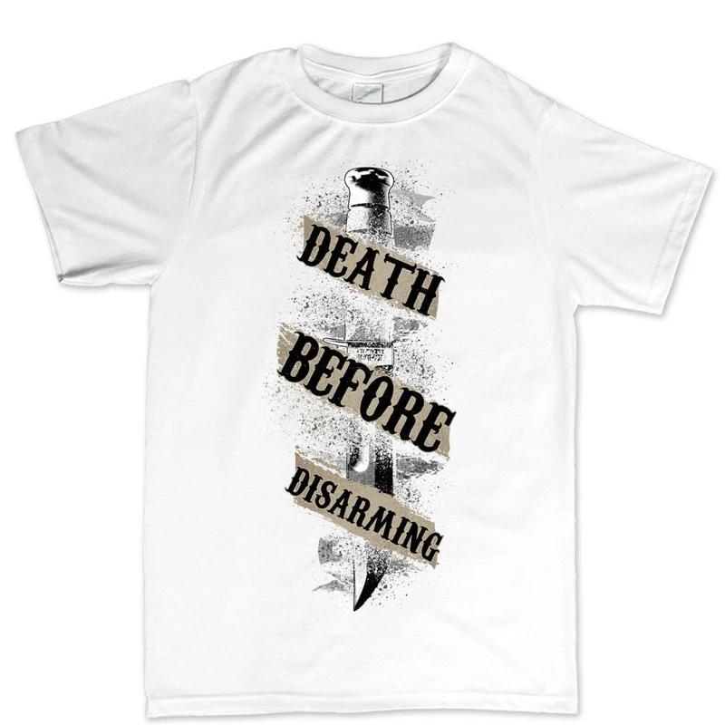 White Cotton T Shirt Black Knife Graphic Retro Streetwear Fitness Muscle Unisex M
White Cotton T Shirt Black Knife Graphic Retro Streetwear Fitness Muscle Unisex M
