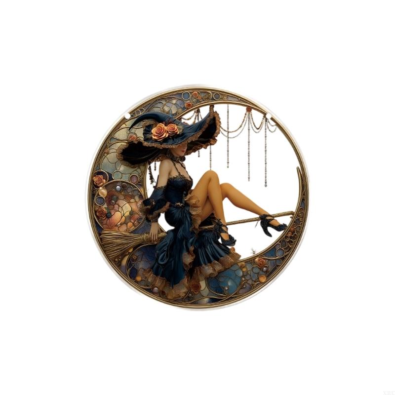 Acrylic Witch Hanging Ornament Halloween Witch Hat Hanging Decoration For Door X3UC
Acrylic Witch Hanging Ornament Halloween Witch Hat Hanging Decoration For Door X3UC