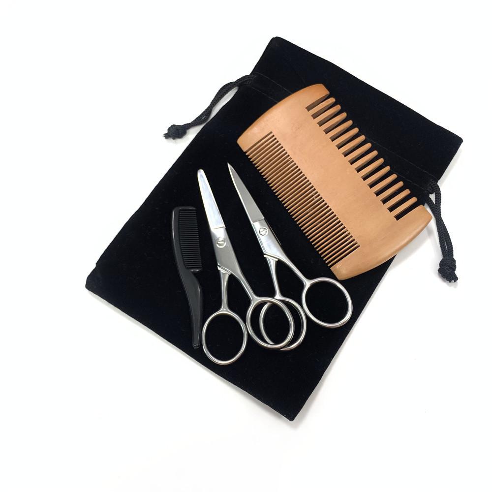 Набор для ухода за бородой в наличии: Ножницы с острыми кончиками, Ножницы для носа с закругленными кончиками, Двусторонняя деревянная расческа, Маленькая пластиковая расческа set
Набор для ухода за бородой в наличии: Ножницы с острыми кончиками, Ножницы для носа с закругленными кончиками, Двусторонняя деревянная расческа, Маленькая пластиковая расческа set