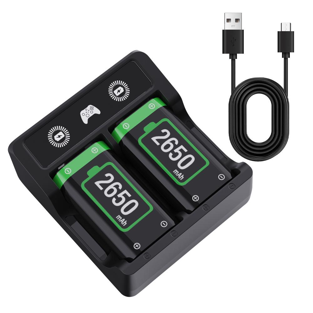 Xbox Gamepad Dual Charging Base with NiMH Battery Pack
Xbox Gamepad Dual Charging Base with NiMH Battery Pack