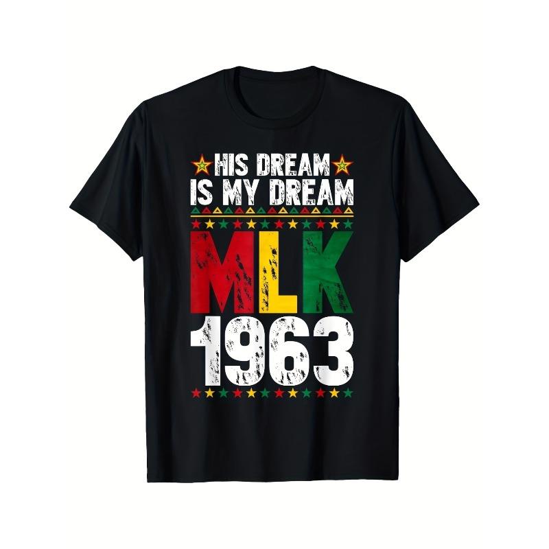 European sizes His Dream Is My Dream MLK African Black History MonthT-Shirt | Cool Men S Clothes 4XL чорний
European sizes His Dream Is My Dream MLK African Black History MonthT-Shirt | Cool Men S Clothes 4XL чорний
