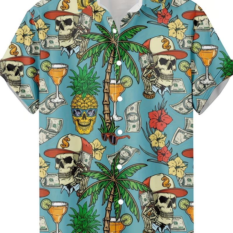 Hawaiian Lily Tropical Floral Print Men s Button-Down Short Sleeve Shirt M
Hawaiian Lily Tropical Floral Print Men s Button-Down Short Sleeve Shirt M