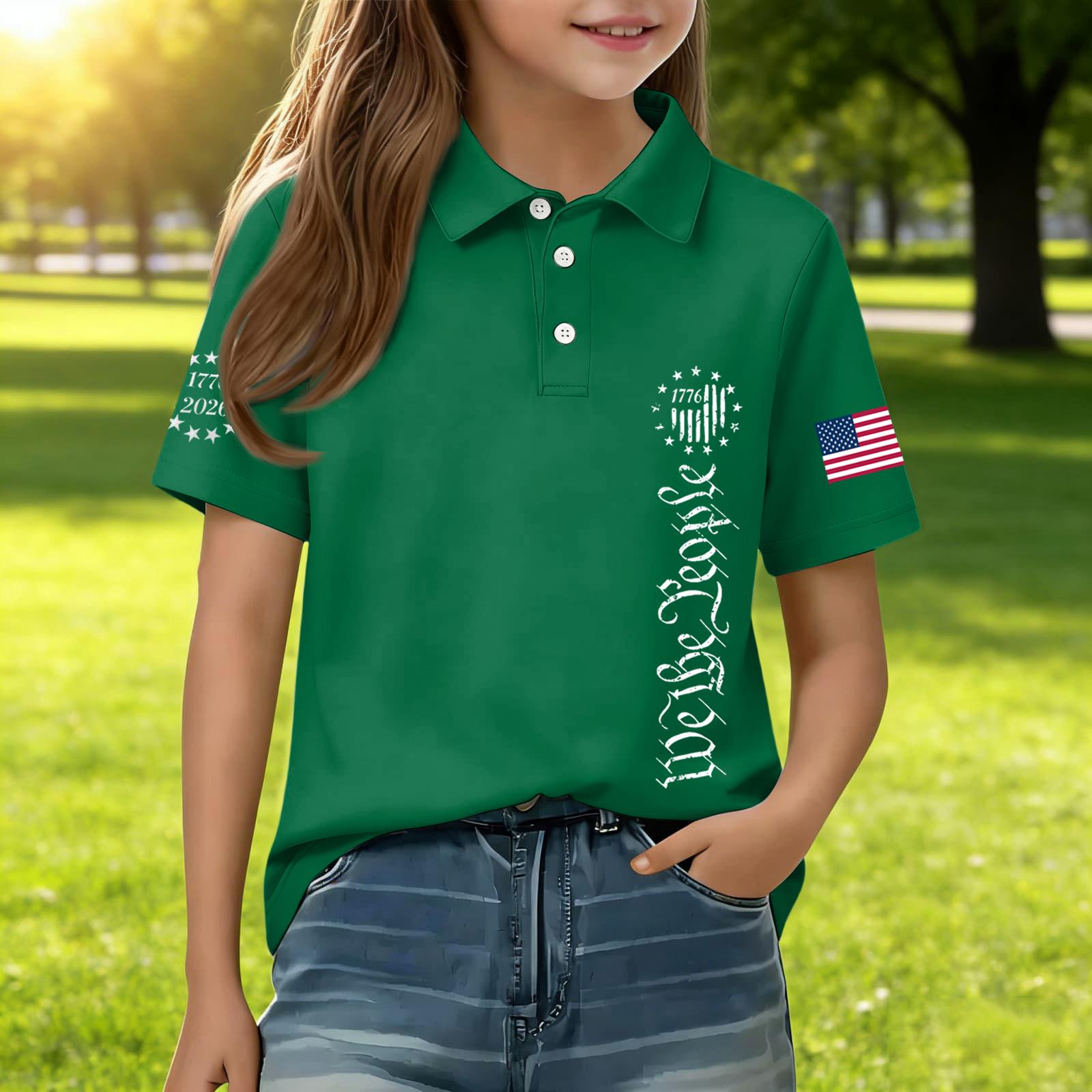 Children s Daily Casual Short-sleeved Print Tops T-shirts Shirts 140 зелёный
Children s Daily Casual Short-sleeved Print Tops T-shirts Shirts 140 зелёный