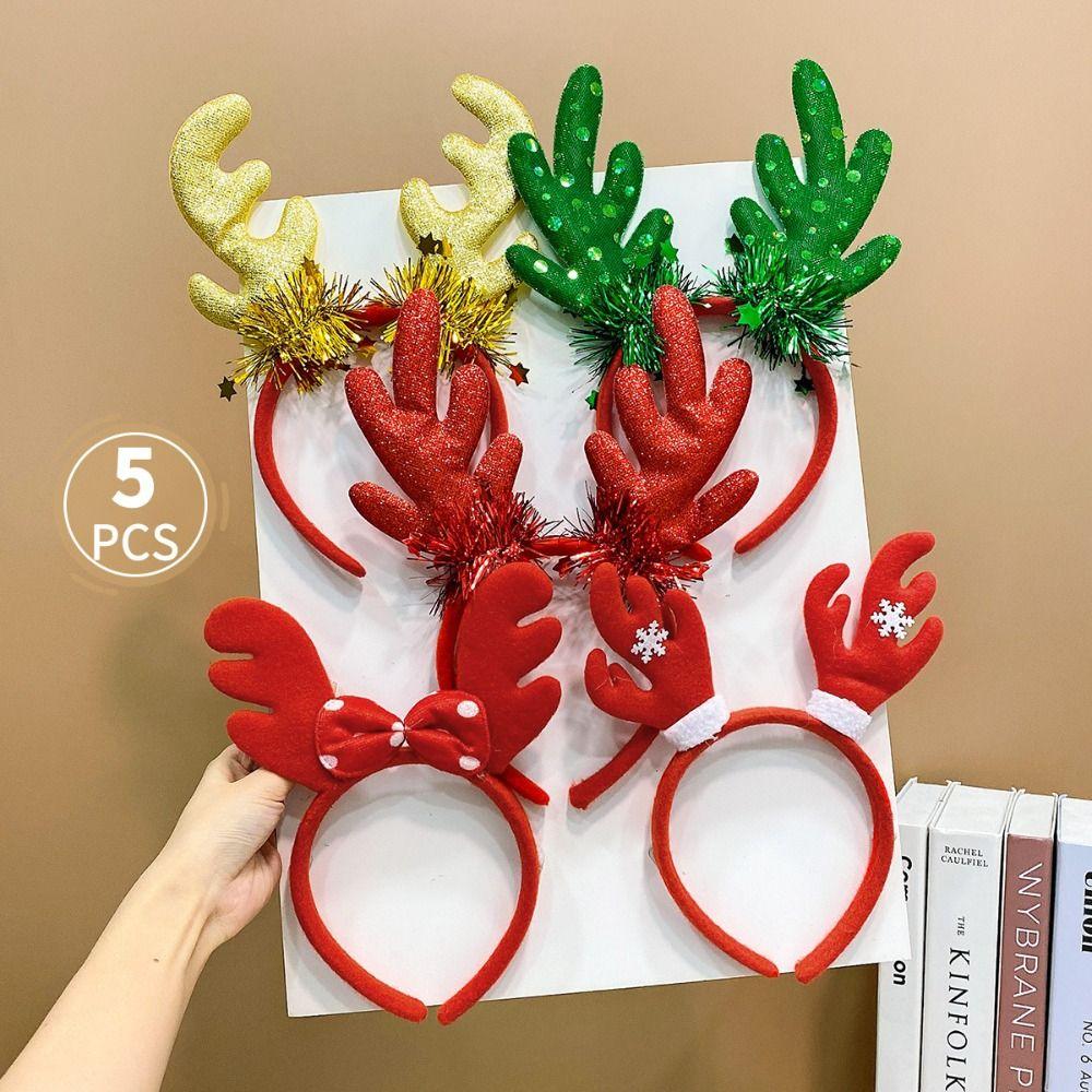 5PCS Snowman 2025 Headband Elk Antler New Year Hairband Cute Christmas Hair Hoop Party Decoration Style 2
5PCS Snowman 2025 Headband Elk Antler New Year Hairband Cute Christmas Hair Hoop Party Decoration Style 2