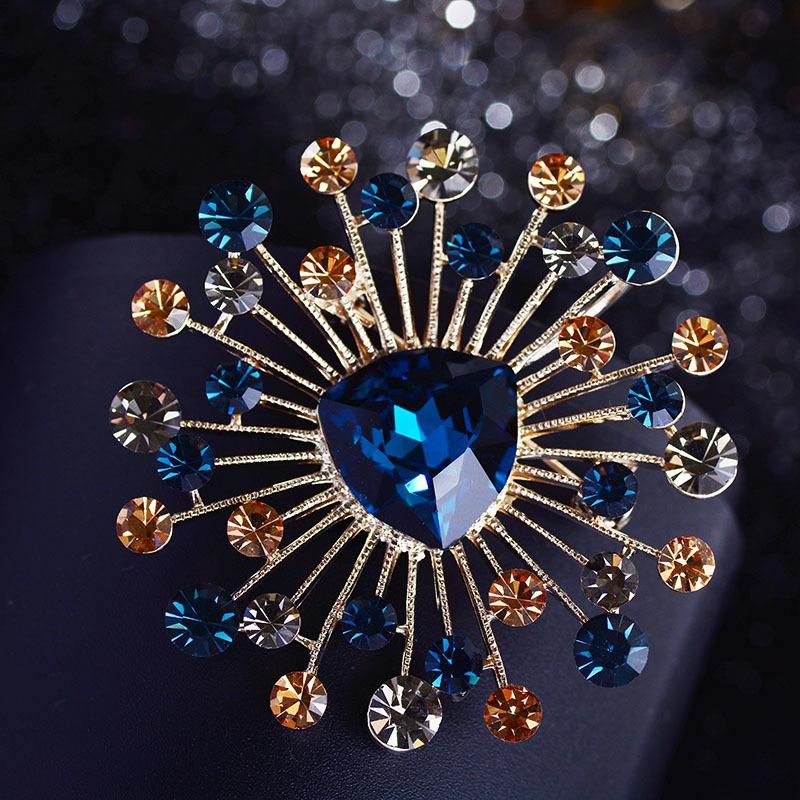 Women Men Fashion Shining Boutique Crystal Firework Badges Brooch Exquisite Unisex Rhinestone Party Wedding Pin For Lady
Women Men Fashion Shining Boutique Crystal Firework Badges Brooch Exquisite Unisex Rhinestone Party Wedding Pin For Lady