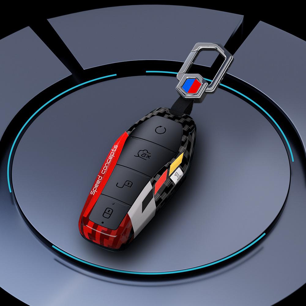 ABS Car Remote Key Cover Case Holder shell Fob For BYD New ATTO 3 Atto 2 Shark 6 Dolphin Mini Seal U Sealion 7 Qin Tang Song Pro Style B carbon-red
ABS Car Remote Key Cover Case Holder shell Fob For BYD New ATTO 3 Atto 2 Shark 6 Dolphin Mini Seal U Sealion 7 Qin Tang Song Pro Style B carbon-red