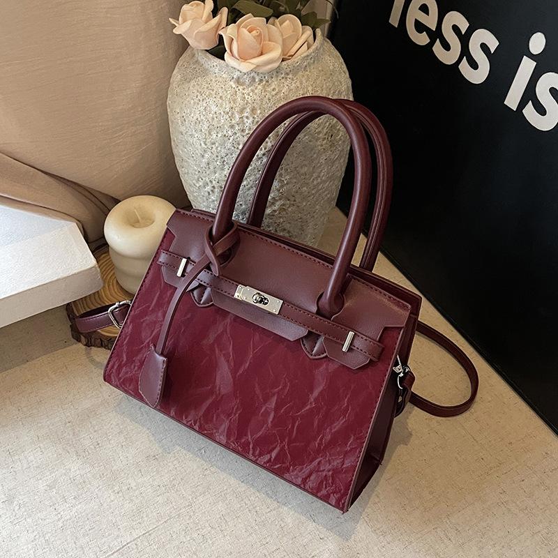 Популярная простая сумка-тоут женская новая модная сумка через плечо высококлассная дорожная сумка-мессенджер красный