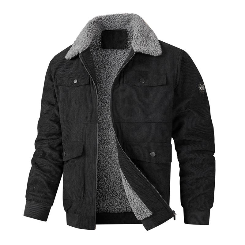 European Size Men s Corduroy Jacket with Lambswool Lining - Winter Cotton Outerwear XXL чорний
European Size Men s Corduroy Jacket with Lambswool Lining - Winter Cotton Outerwear XXL чорний