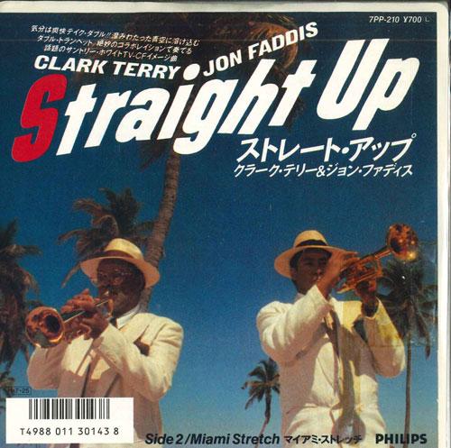 7inch Record CLARK TERRY & JON FADDIS - Straght Up / Miami Stretch 7PP210 PHILIPS 1986 Japan Latin Used
7inch Record CLARK TERRY & JON FADDIS - Straght Up / Miami Stretch 7PP210 PHILIPS 1986 Japan Latin Used