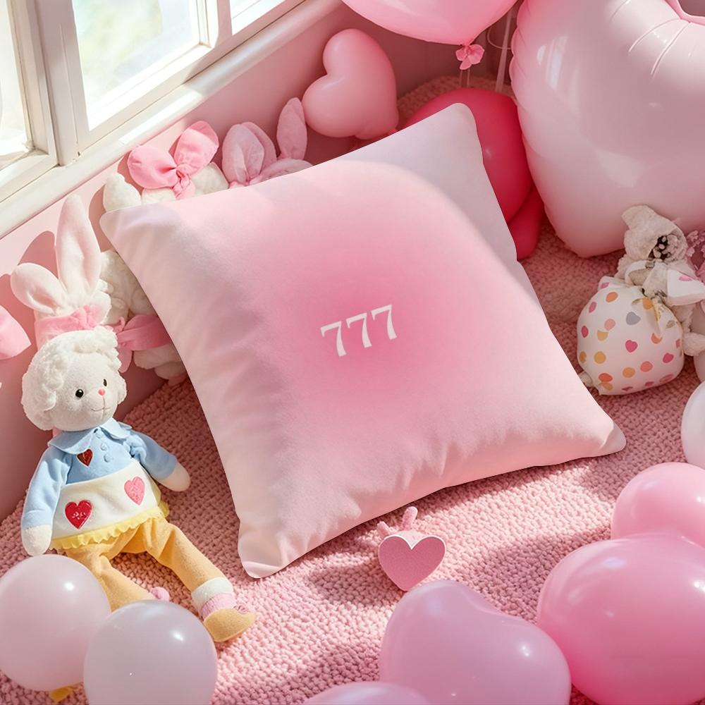 Pink lucky number 7 Cushion Cover Pattern Printed Pillowcase for Living Room Sofa Cushion Cover & Bedroom Decor 12x12Inch
Pink lucky number 7 Cushion Cover Pattern Printed Pillowcase for Living Room Sofa Cushion Cover & Bedroom Decor 12x12Inch