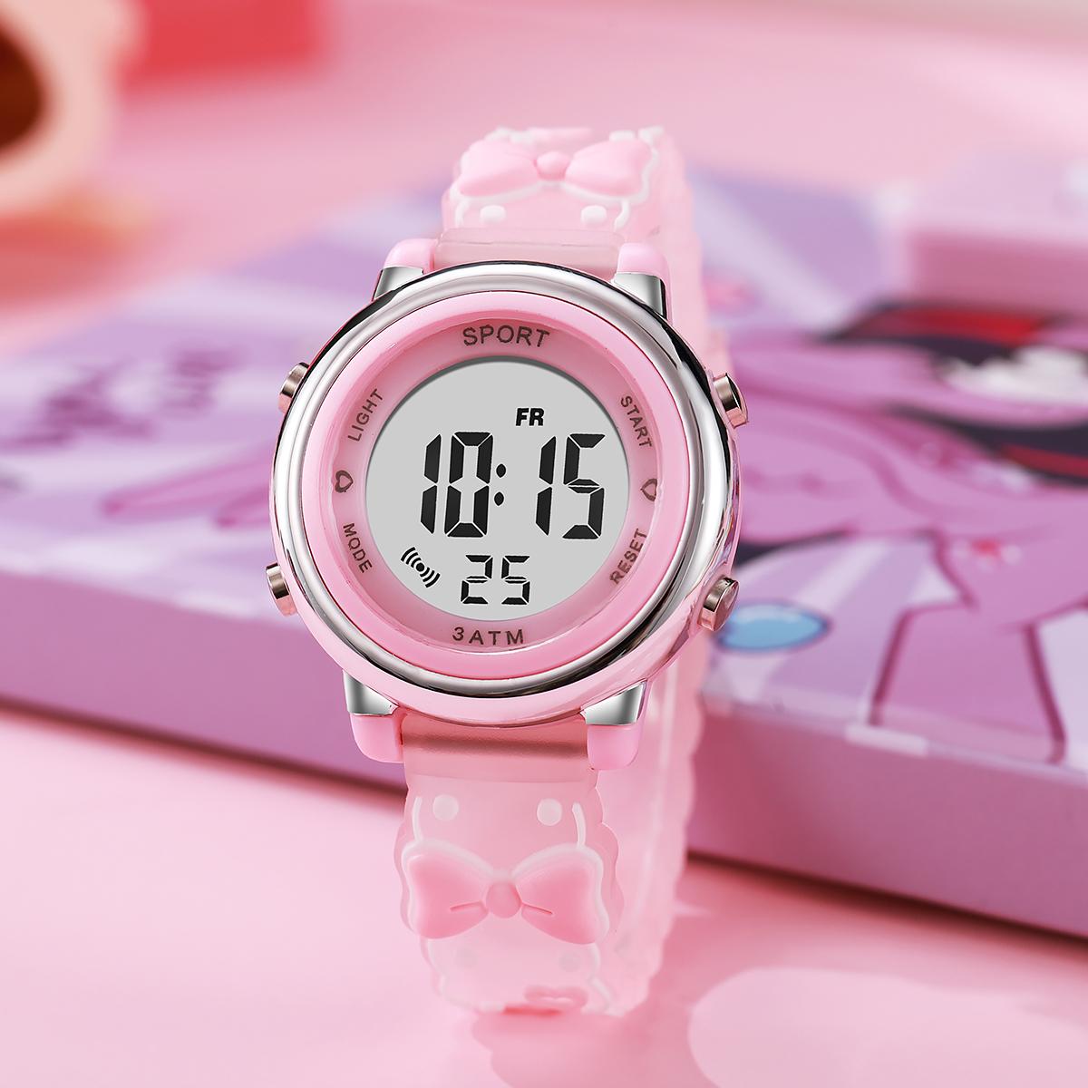 Cute Pink Bow Love Fashion Silicone Strap Sports Wind Electronic Watch for Christmas and Halloween Gifts розовый
Cute Pink Bow Love Fashion Silicone Strap Sports Wind Electronic Watch for Christmas and Halloween Gifts розовый