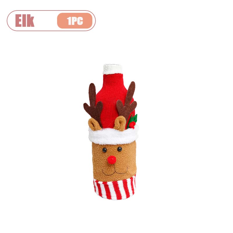 Вязаный Рождественский Чехол для Винной Бутылки Санта Рукав для Вина Набор для Бутылки Шампанского Украшение для Вечеринки для Сервировки Обеденного Стола в Ресторане
Вязаный Рождественский Чехол для Винной Бутылки Санта Рукав для Вина Набор для Бутылки Шампанского Украшение для Вечеринки для Сервировки Обеденного Стола в Ресторане