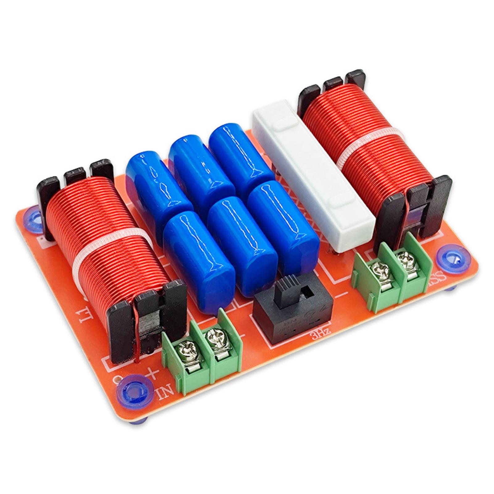 Music Speaker Frequency Divider Module Bass Music Crossover Filter Distributor Board for Speaker 1
Music Speaker Frequency Divider Module Bass Music Crossover Filter Distributor Board for Speaker 1