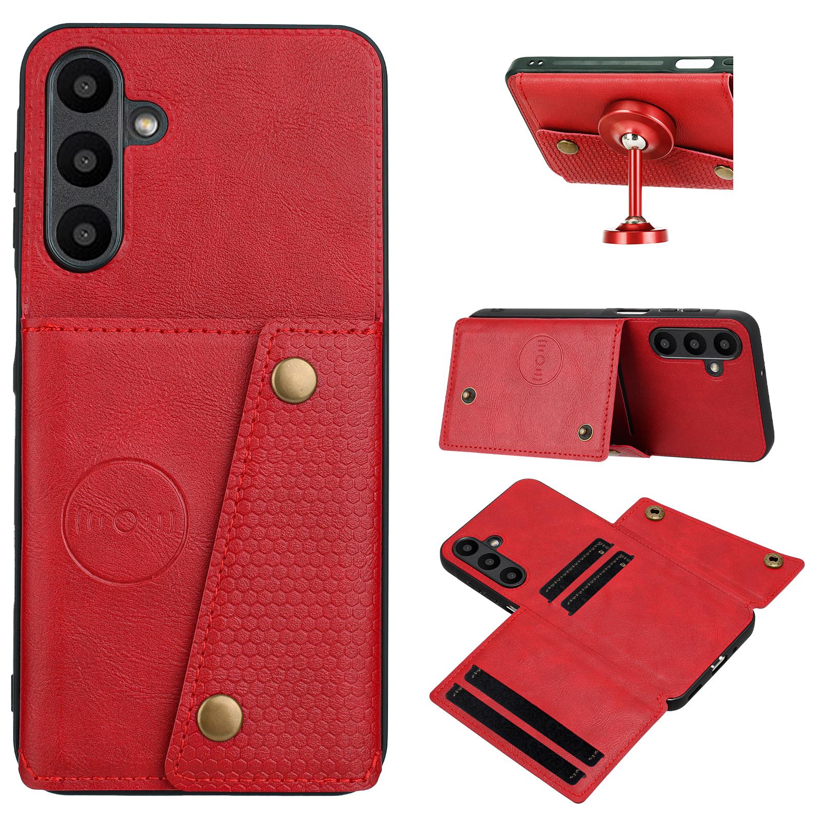 For Samsung Galaxy A57 5G Case with Card Slots Kickstand Leather + TPU Phone Cover
For Samsung Galaxy A57 5G Case with Card Slots Kickstand Leather + TPU Phone Cover