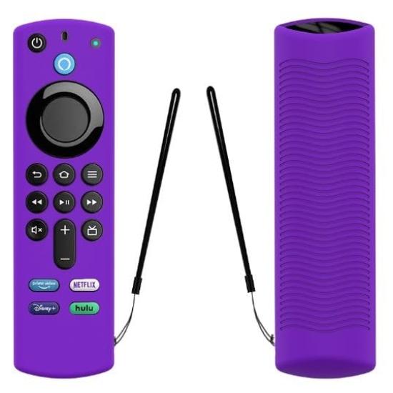 Чехол для пульта дистанционного управления TV Firestick, силиконовый чехол, тонкий, предотвращает появление пятен (фиолетовый)
Чехол для пульта дистанционного управления TV Firestick, силиконовый чехол, тонкий, предотвращает появление пятен (фиолетовый)