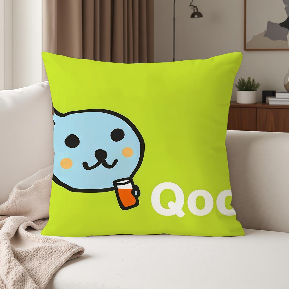 Cartoon Cute QQooO Pillow Case Suitable For Bedrooms Living Rooms Cars Home Decoration 30cmx30cm
Cartoon Cute QQooO Pillow Case Suitable For Bedrooms Living Rooms Cars Home Decoration 30cmx30cm