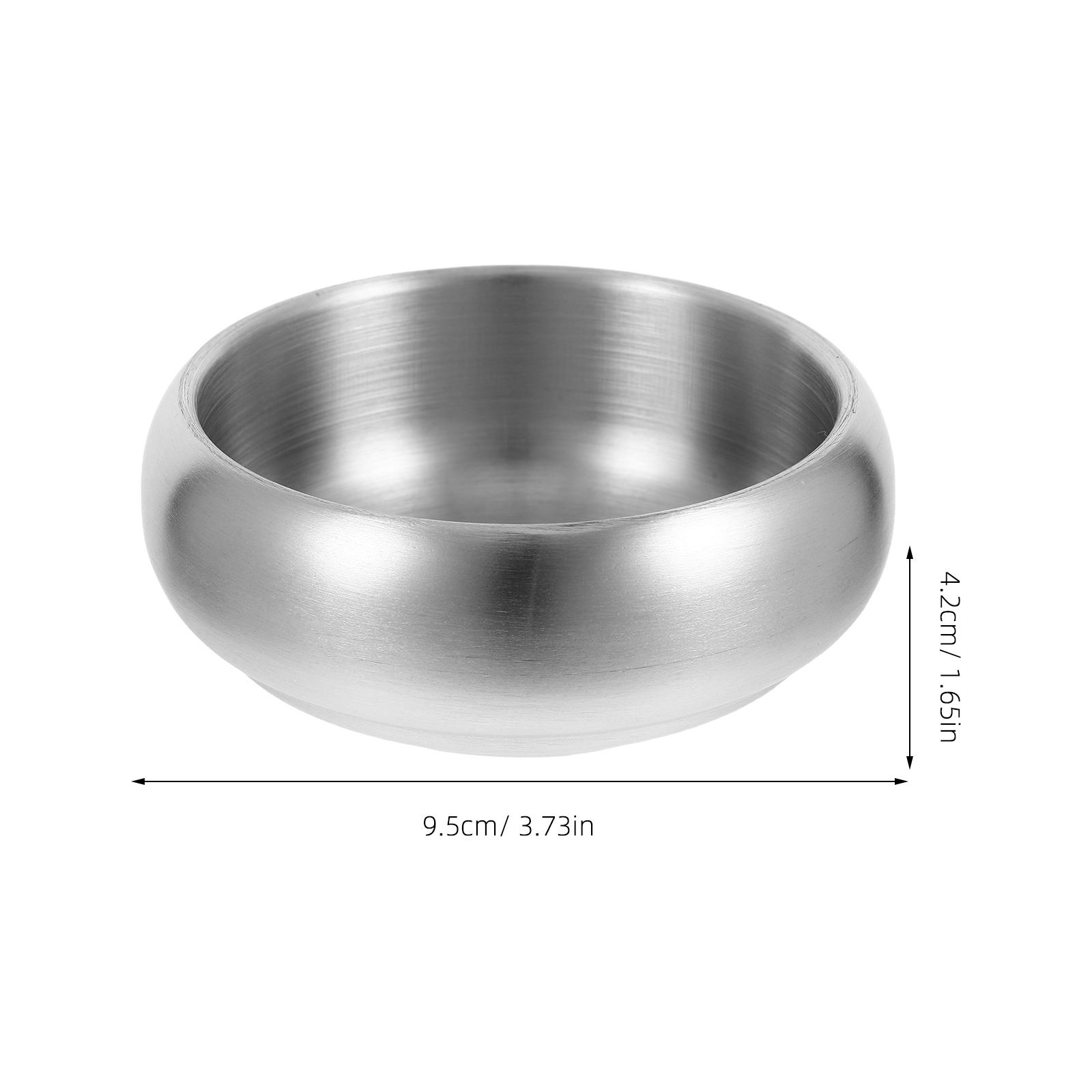 Stainless Steel Rice Bowl 9Cm Double Layer Insulated Asian Soup Bowl For Home Restaurant Cooking Bowls Metal Salad Lunch срібний
Stainless Steel Rice Bowl 9Cm Double Layer Insulated Asian Soup Bowl For Home Restaurant Cooking Bowls Metal Salad Lunch срібний
