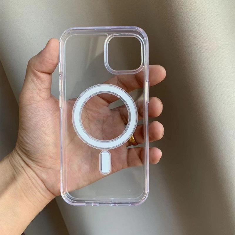 Apple 16pro Transparent Magnetic Case Suitable for IPhone 15 Anti-fall 12 Simple 13 Mobile Phone Case High-end Sense X Samsung S24 FE
Apple 16pro Transparent Magnetic Case Suitable for IPhone 15 Anti-fall 12 Simple 13 Mobile Phone Case High-end Sense X Samsung S24 FE