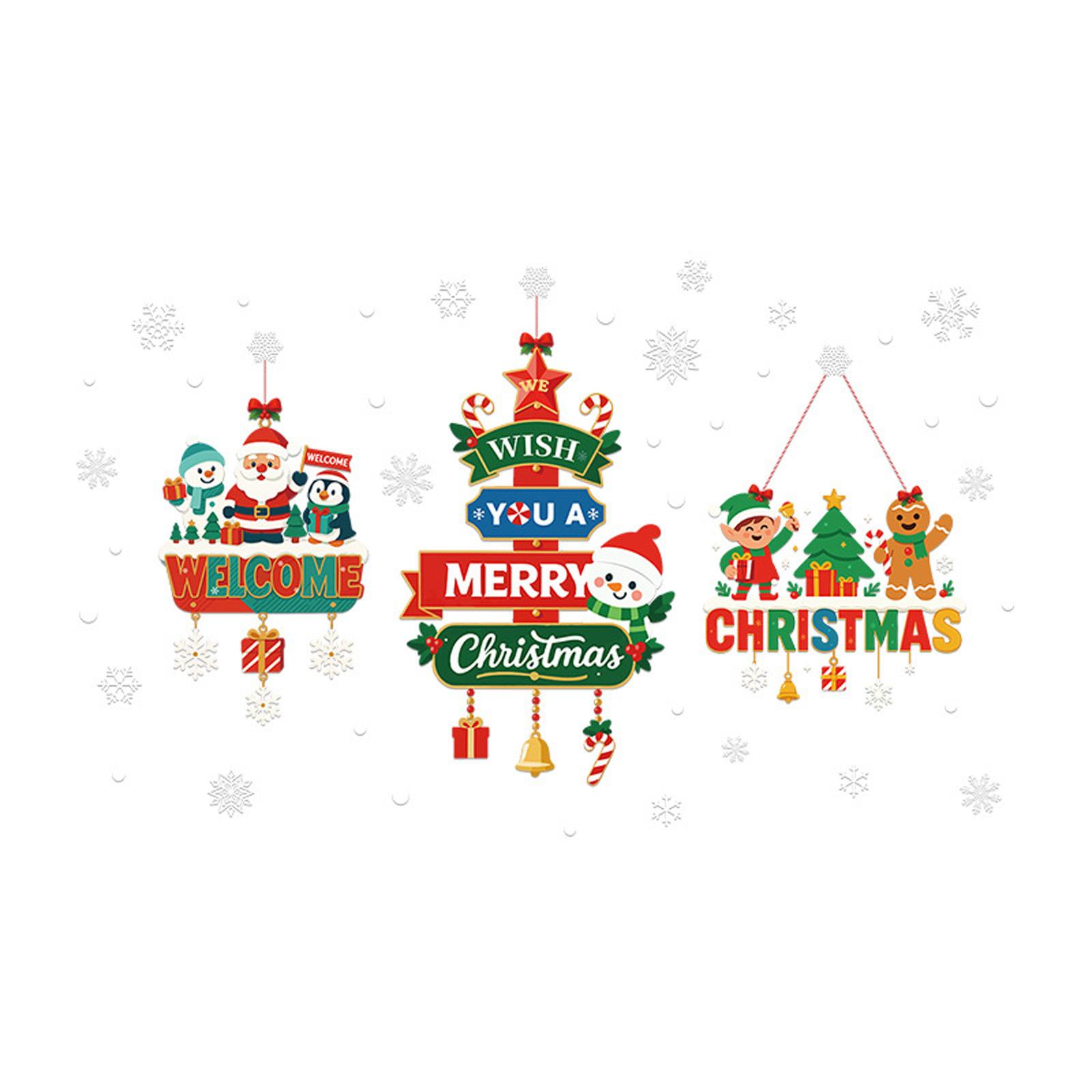 Christmas Electrostatic Stickers, Glass Window Decorations, Coffee And Cake Shop Window Decorations, Christmas Bell Atmosphere Stickers One Size
Christmas Electrostatic Stickers, Glass Window Decorations, Coffee And Cake Shop Window Decorations, Christmas Bell Atmosphere Stickers One Size