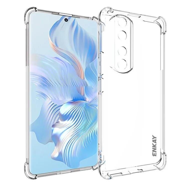 ENKAY TPU Mobile Case For Honor 90 Pro Thickened Corners Anti-slip Strip Edge Clear Phone Cover
ENKAY TPU Mobile Case For Honor 90 Pro Thickened Corners Anti-slip Strip Edge Clear Phone Cover