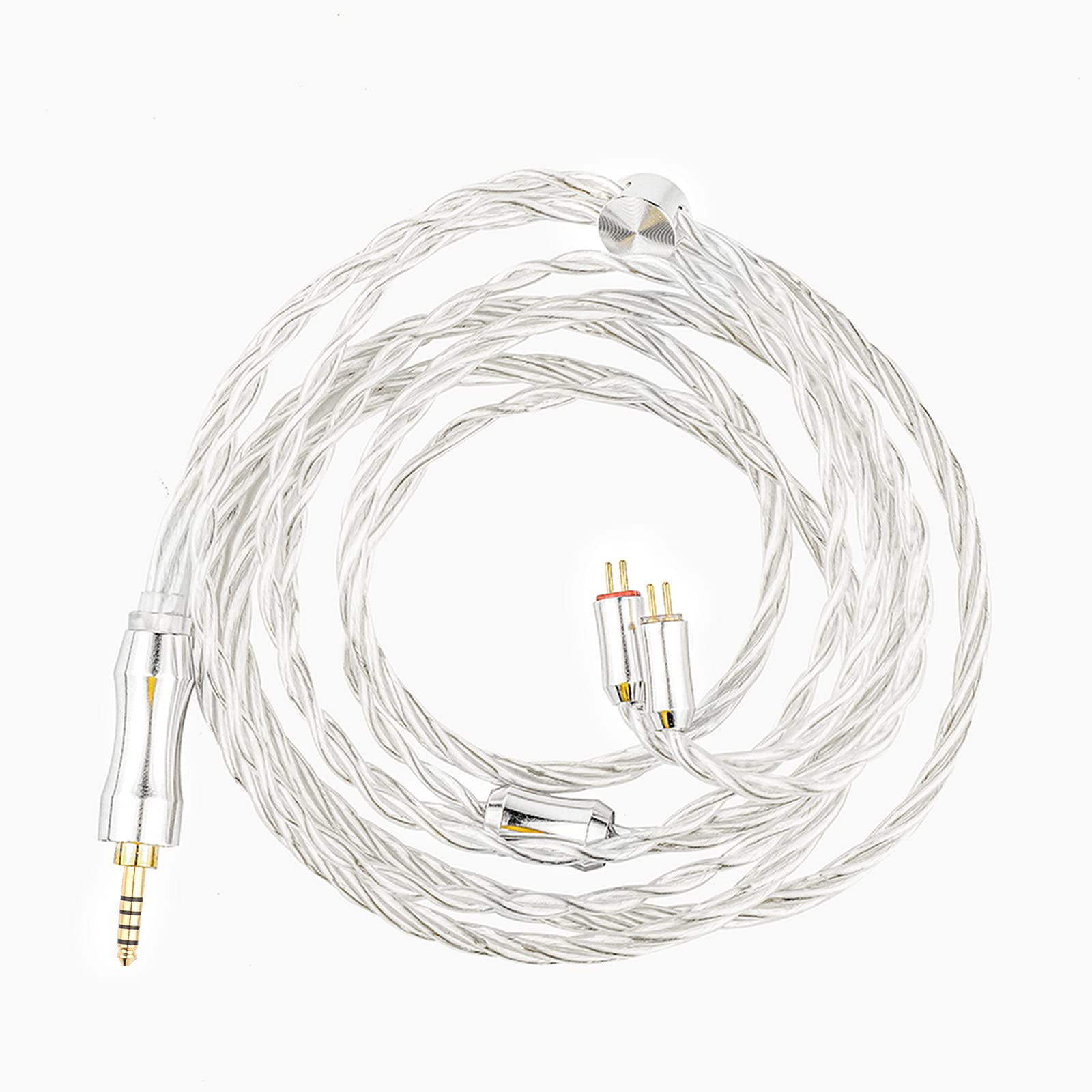 THIEAUDIO EST 100 Strand Litz 5N Silver Plated OCC Crystal Earphone Upgrade Cable (Static Electricity) (Single Copper) (4.4mm-0.78mm2pin)
THIEAUDIO EST 100 Strand Litz 5N Silver Plated OCC Crystal Earphone Upgrade Cable (Static Electricity) (Single Copper) (4.4mm-0.78mm2pin)