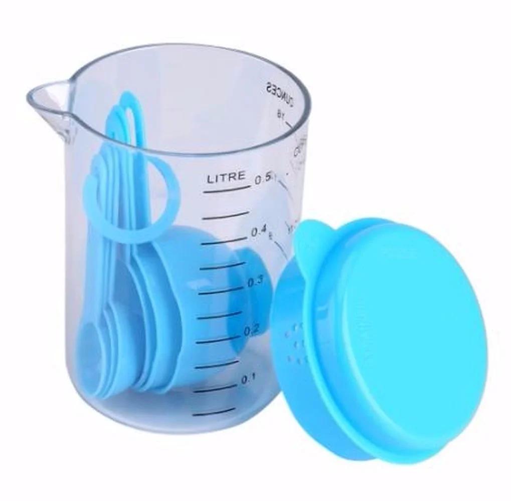 7 Pieces / Set Plastic Measuring Cups and Spoons Tea Coffee Kitchen Utensils Baking Tools Tray синий
7 Pieces / Set Plastic Measuring Cups and Spoons Tea Coffee Kitchen Utensils Baking Tools Tray синий