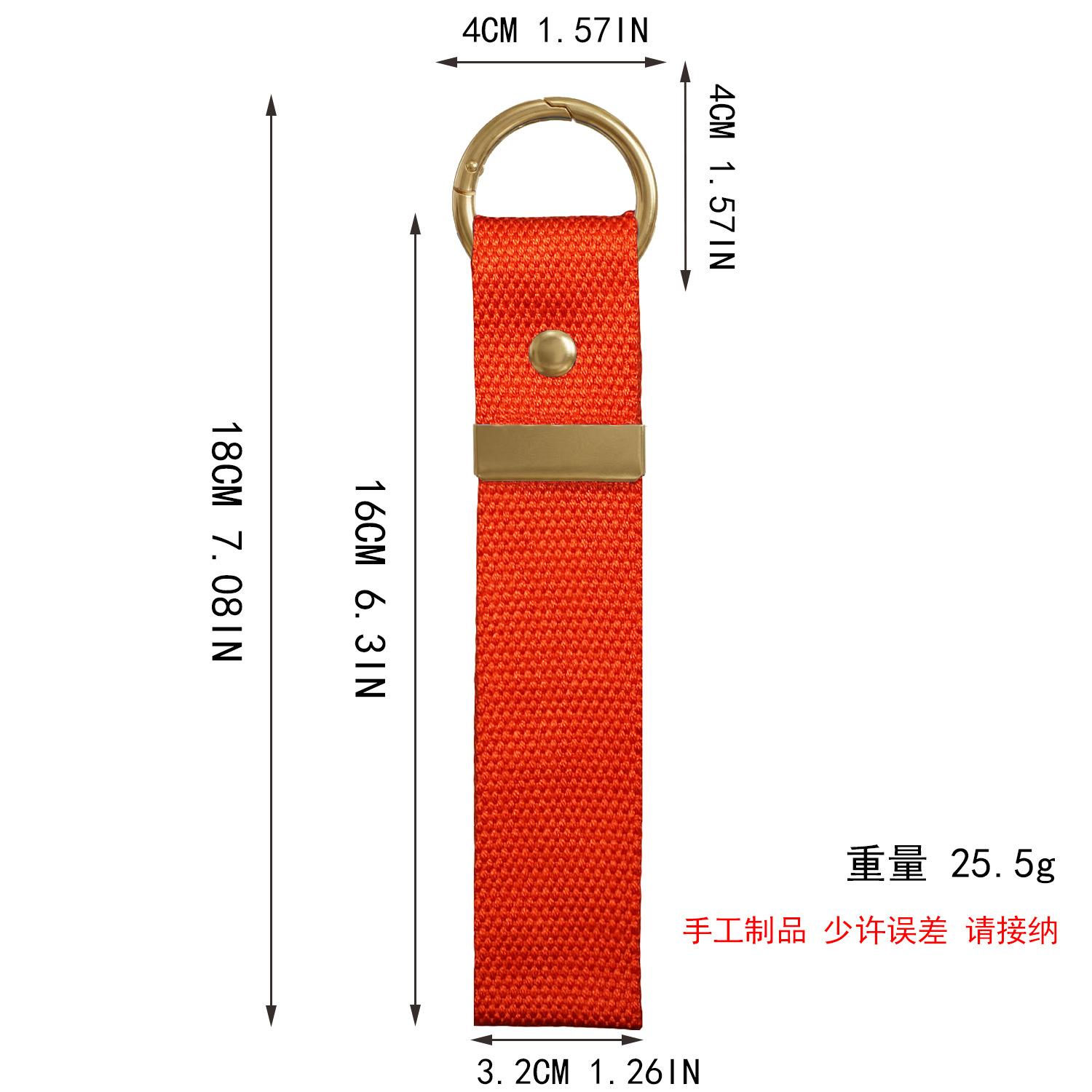 Korean Version Diy Gold Buckle Bag Pendant Handmade Key Decorative Webbing Cloth Sticker Embellished Polyester Webbing Lanyard no. 14
Korean Version Diy Gold Buckle Bag Pendant Handmade Key Decorative Webbing Cloth Sticker Embellished Polyester Webbing Lanyard no. 14