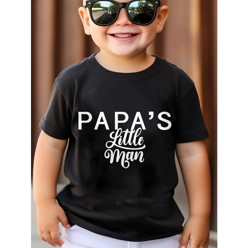 European Size Boys Round-neck Short-sleeved T-shirt with Unique English Patterns Papa S Little for Man 98cm чёрный
European Size Boys Round-neck Short-sleeved T-shirt with Unique English Patterns Papa S Little for Man 98cm чёрный