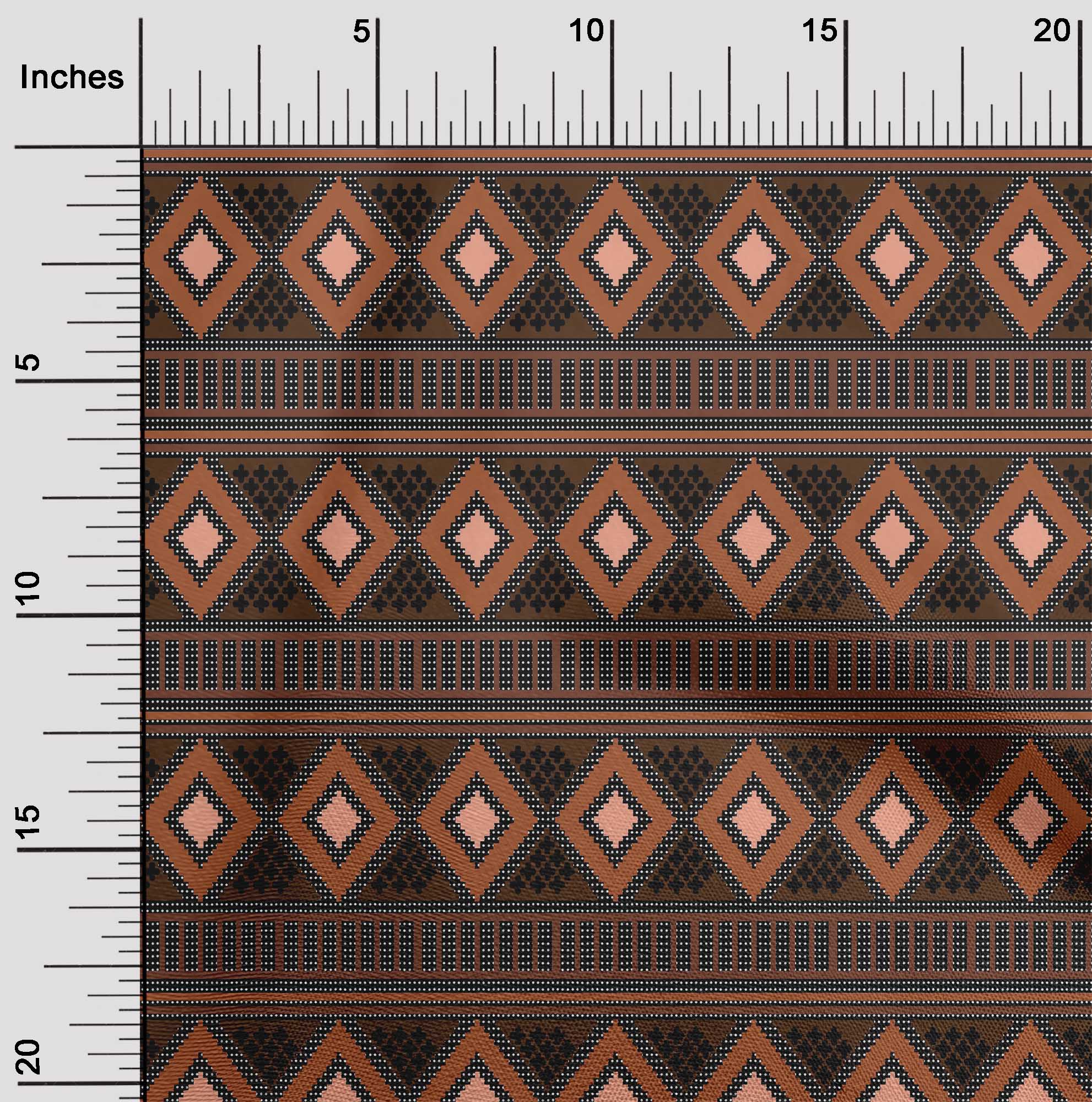 OneOone Cotton Flex Fabric Argyle Flame Stitch Printed Craft Fabric BTY 40 дюймів 42 Inch - Viscose Chiffon іржі коричневого кольору
OneOone Cotton Flex Fabric Argyle Flame Stitch Printed Craft Fabric BTY 40 дюймів 42 Inch - Viscose Chiffon іржі коричневого кольору